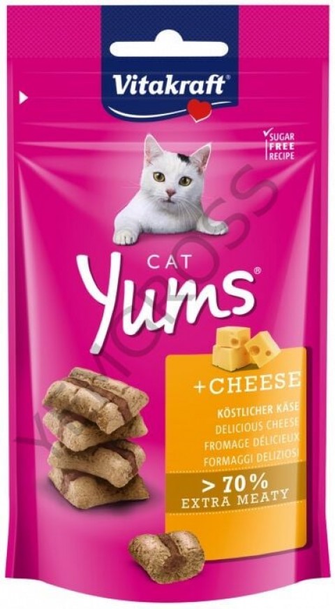Vitakraft Yumuşak Kedi Ödül Peynirli 40Gr 9