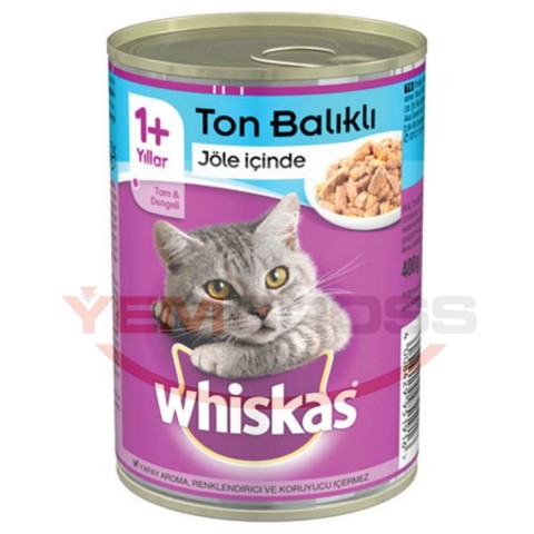 Whiskas Ton Balıklı Konserve - 400Gr